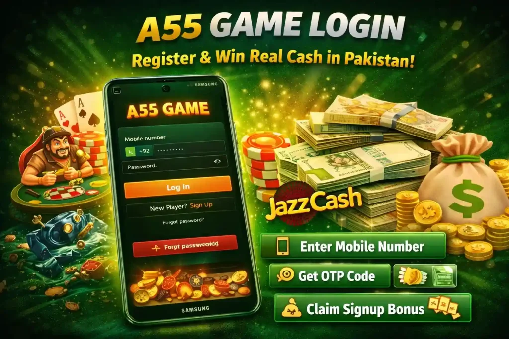 A55 Game Login