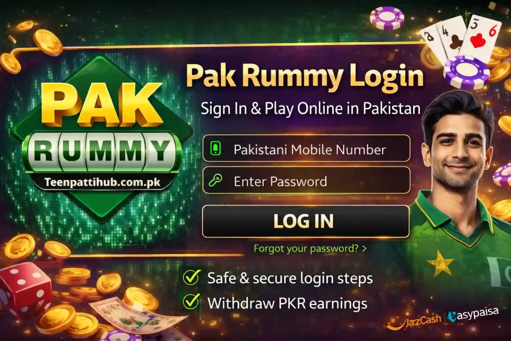 pak rummy login