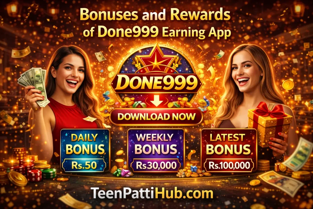 bonuses and rewards of done999