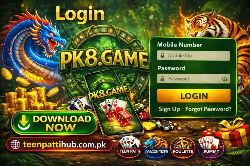 pk8 game login