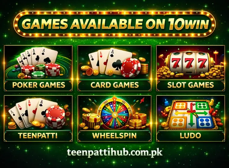games available in 10win